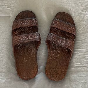 Hawaii Sandals | Brown Sandals | Brown Slippers | Size 9
